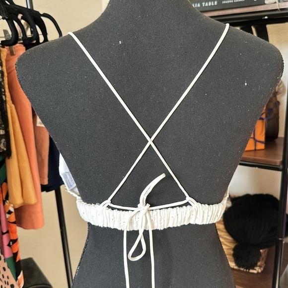 Nwot Style Moon white eyelet bralette - Picture 3 of 4